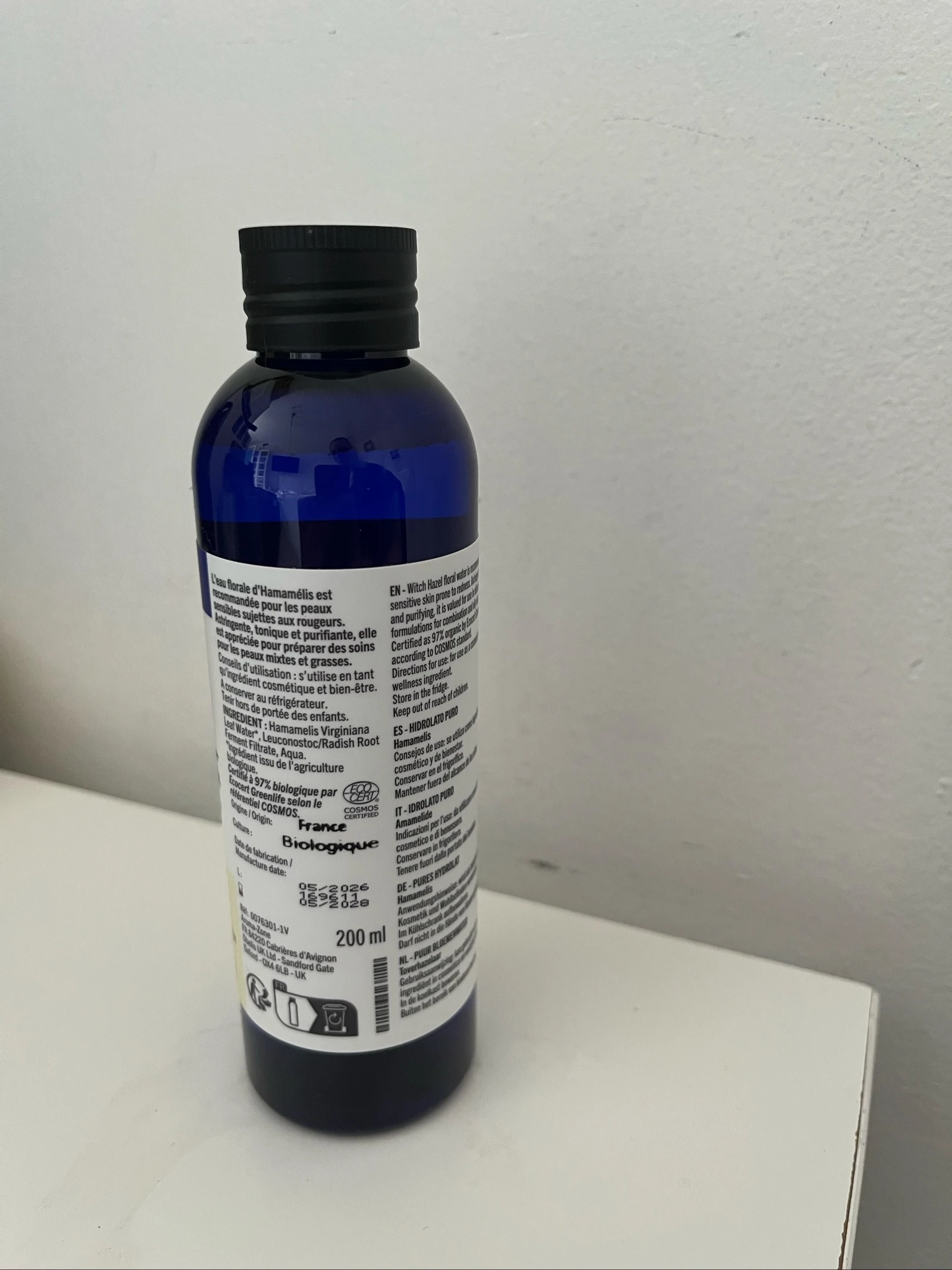 Hydrolat Hamamélis BIO • Séborégulateur • Aromazone – photo 2